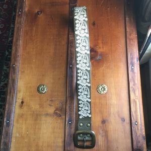 Lucky Brand Embroidered Belt